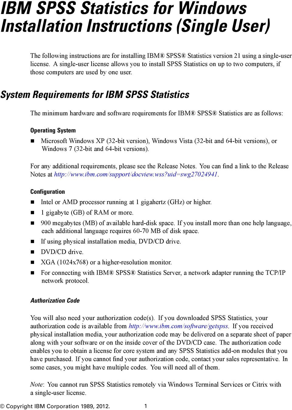 IBM SPSS Statistics 21 X64